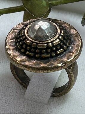Premier Designs Bronze Tone Dome Ring